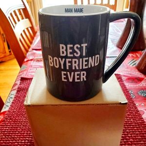 18 oz coffee mug "Best boyfriend ever" by Manmade